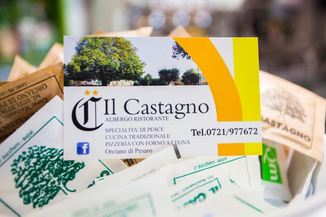 Hotel Il Castagno Orciano di Pesaro Exteriér fotografie